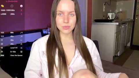 Snapshot of lezlieimeson chatting on 02.01.26 Adeline Di or just cute girl3 online show from 02.01.26