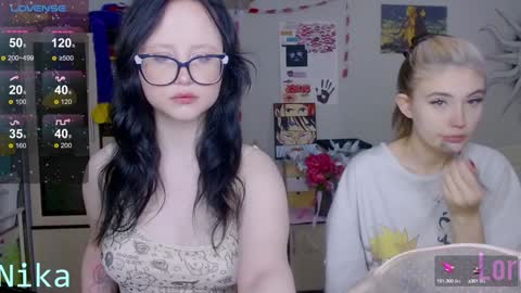Snapshot of lilhornyprincess chatting on 12.06.24 Nika and Lori online show from 12.06.24