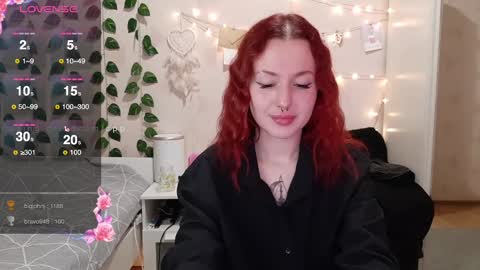 Snapshot of lina_red_x chatting on 02.26.25 Lina Red X online show from 02.26.25