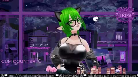 im Liora uwu   online show from 09.25.25