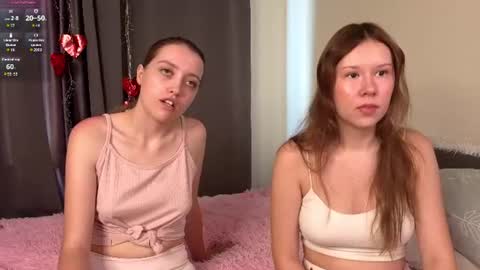 Hello our names are Kate and Alice this is our first day here. online show from 07.08.26