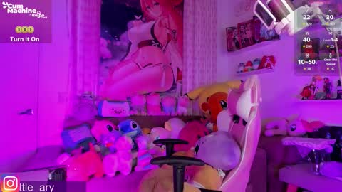 Snapshot of little__ary chatting on 12.05.25 little ary online show from 12.05.25