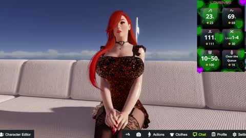 Snapshot of lollita__pop chatting on 09.26.25 ANNE online show from 09.26.25