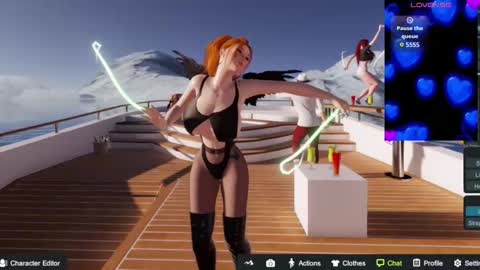 Snapshot of lollita__pop chatting on 10.08.25 ANNE online show from 10.08.25