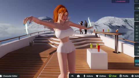 Snapshot of lollita__pop chatting on 10.11.25 ANNE online show from 10.11.25