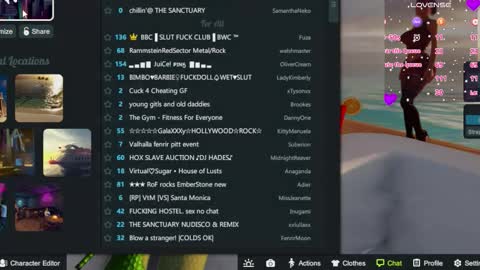 Snapshot of lollita__pop chatting on 10.23.25 ANNE online show from 10.23.25