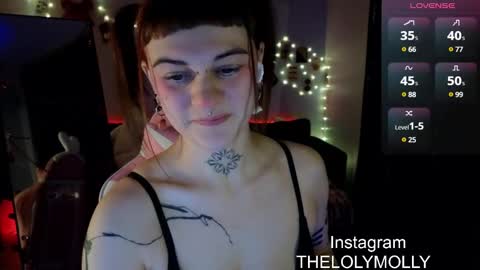 Snapshot of lolymolli chatting on 12.25.24 Molli online show from 12.25.24