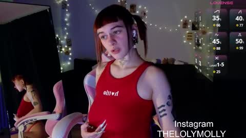 Snapshot of lolymolli chatting on 02.25.25 Molli online show from 02.25.25