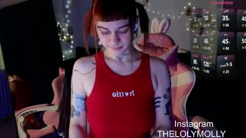 Snapshot of lolymolli chatting on 02.25.25 Molli online show from 02.25.25