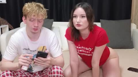 Snapshot of loossers chatting on 10.13.25 Jean and Isa right couple Mark and Eva left couple online show from 10.13.25