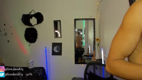 Snapshot of lovedavido04 chatting on 02.25.26 Angel David online show from 02.25.26