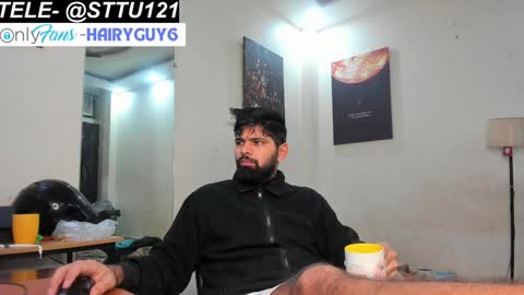 Snapshot of lovehairyindian chatting on 01.07.25 Indian hairy online show from 01.07.25