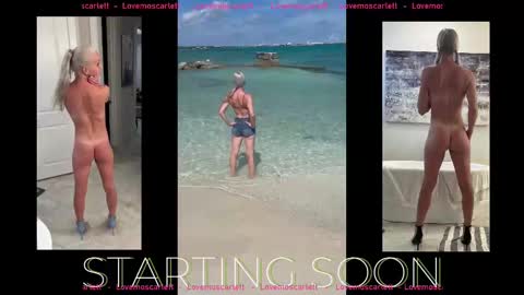 Snapshot of lovemoscarlett chatting on 01.09.25 Scarlett online show from 01.09.25