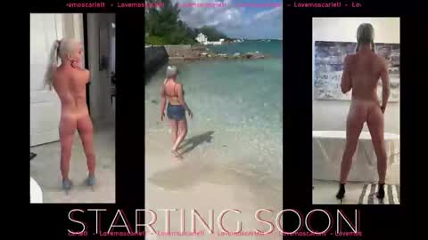 Snapshot of lovemoscarlett chatting on 01.20.25 Scarlett online show from 01.20.25