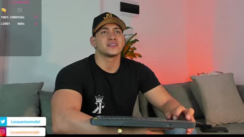 LUCA SANTOS online show from 12.12.24