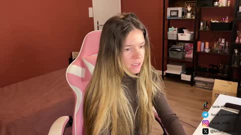 Lucie hot follow me on  online show from 01.31.25