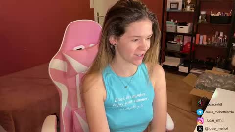 Lucie hot follow me on  online show from 02.24.25