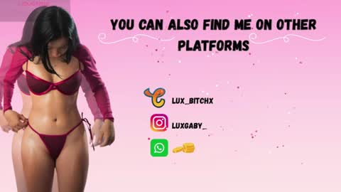 Snapshot of lux_bitchx chatting on 07.14.26 lux_bitchx online show from 07.14.26