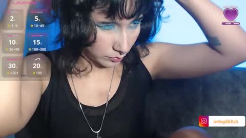 Snapshot of m4ng4b1tch chatting on 11.08.25 m4ng4b1tch online show from 11.08.25