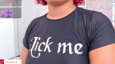 Snapshot of maaracooper chatting on 03.07.25 Maraacooper online show from 03.07.25