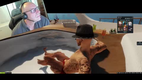 Snapshot of machinegun3dx chatting on 09.24.25 Andy online show from 09.24.25