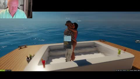 Snapshot of machinegun3dx chatting on 10.12.25 Andy online show from 10.12.25