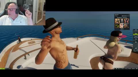 Snapshot of machinegun3dx chatting on 10.17.25 Andy online show from 10.17.25