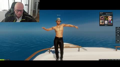 Snapshot of machinegun3dx chatting on 10.18.25 Andy online show from 10.18.25