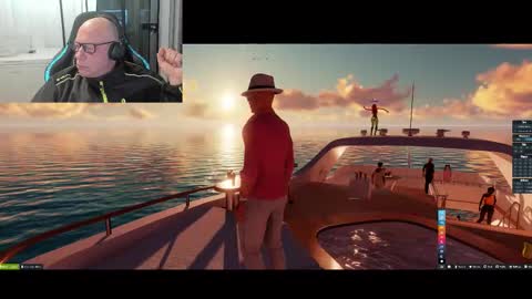 Snapshot of machinegun3dx chatting on 10.19.25 Andy online show from 10.19.25