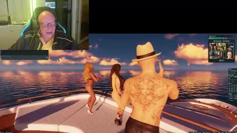 Snapshot of machinegun3dx chatting on 11.07.25 Andy online show from 11.07.25