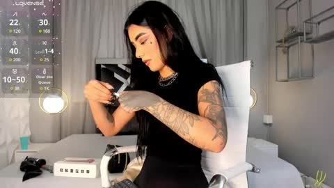 Snapshot of magic_scarlet chatting on 02.18.25 Scarlet online show from 02.18.25