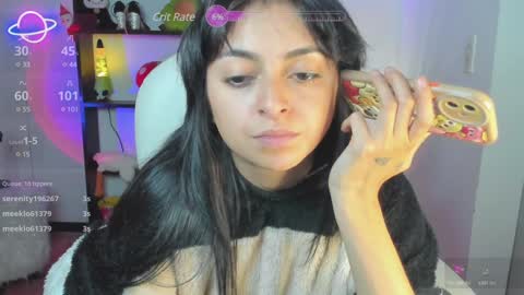 Snapshot of marcelinegh chatting on 12.16.24 Marceline online show from 12.16.24