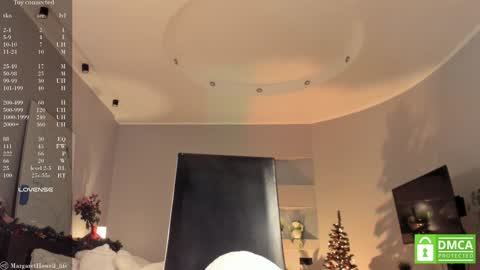 Snapshot of margarethowell chatting on 12.24.24 Margaret online show from 12.24.24