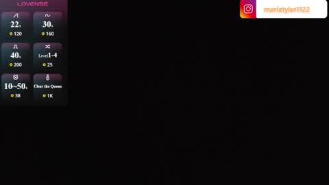 Maria Tyler online show from 03.08.26