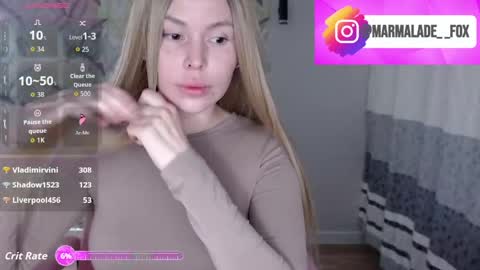 Marmalade Fox online show from 04.15.26