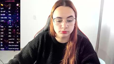 Snapshot of maryluna95 chatting on 10.28.25 Dulce Maria online show from 10.28.25