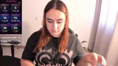 Snapshot of maryluna95 chatting on 04.22.26 Dulce Maria online show from 04.22.26