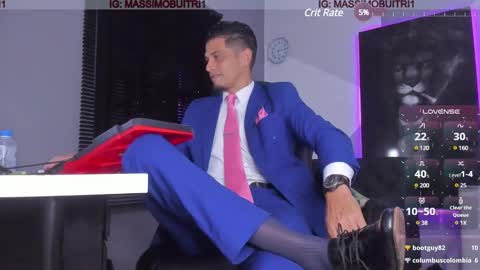 Snapshot of massimo_g chatting on 01.25.25 I am Massimo online show from 01.25.25
