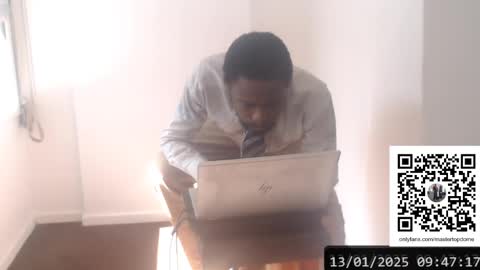 Snapshot of masterdomfuck chatting on 01.13.25 Masterdomfuck online show from 01.13.25