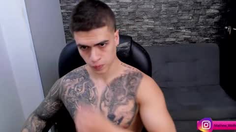 Snapshot of mathew_wolf4 chatting on 09.14.25 Mathew Independent model online show from 09.14.25