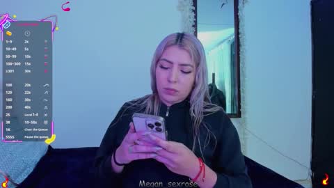 Megan rose online show from 01.13.26