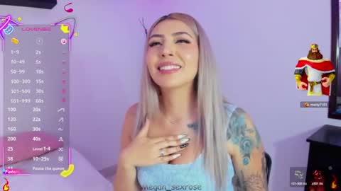 Snapshot of megan_sexrose chatting on 07.16.26 Megan rose online show from 07.16.26