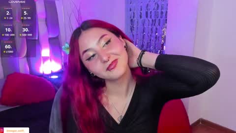 Snapshot of megan_wolf_1 chatting on 01.09.25  Megan  Online 1200am To 600 am Colombian time online show from 01.09.25