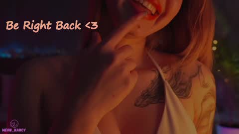 Snapshot of meow_nancy chatting on 12.20.24 Heeyyooo Im Nans Subscribe to me I will be glad online show from 12.20.24