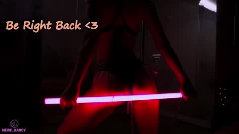 Snapshot of meow_nancy chatting on 01.05.25 Heeyyooo Im Nans Subscribe to me I will be glad online show from 01.05.25