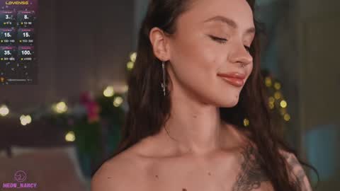 Snapshot of meow_nancy chatting on 01.10.25 Heeyyooo Im Nans Subscribe to me I will be glad online show from 01.10.25