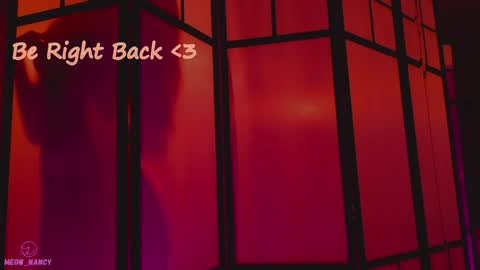 Snapshot of meow_nancy chatting on 01.10.25 Heeyyooo Im Nans Subscribe to me I will be glad online show from 01.10.25