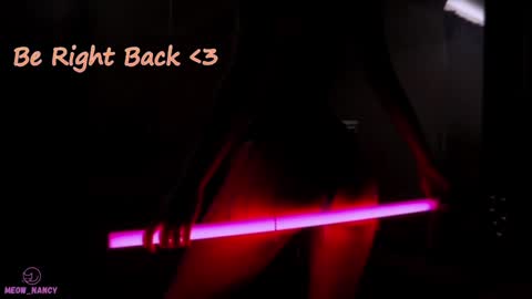 Snapshot of meow_nancy chatting on 01.25.25 Heeyyooo Im Nans Subscribe to me I will be glad online show from 01.25.25