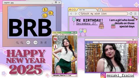 Snapshot of meraki_fraise chatting on 01.07.25    online show from 01.07.25