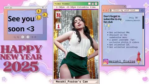 Snapshot of meraki_fraise chatting on 01.13.25    online show from 01.13.25